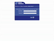 Tablet Screenshot of nexusinsurance.com